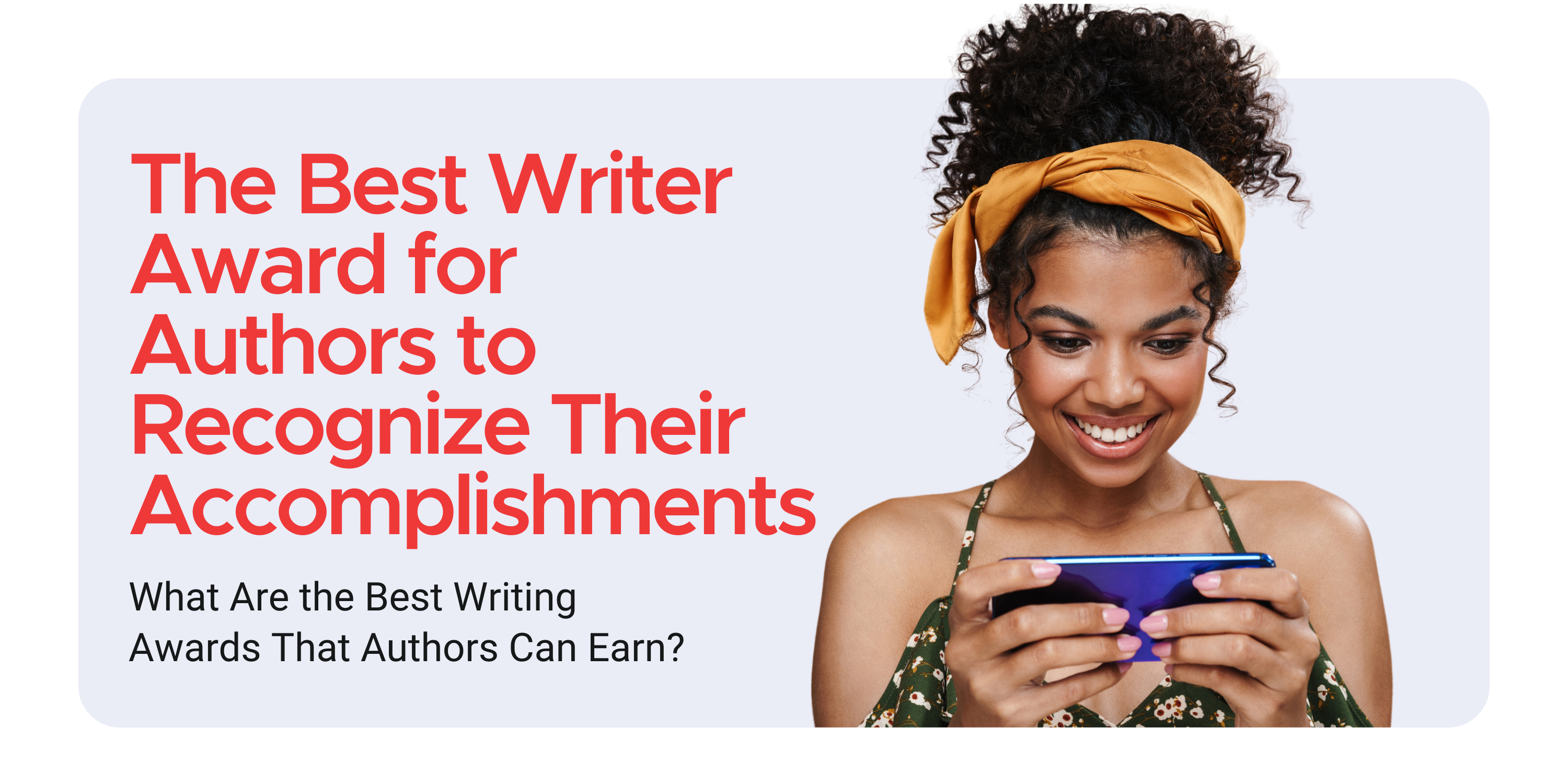 Best writing awards - Most prestigious writing awards