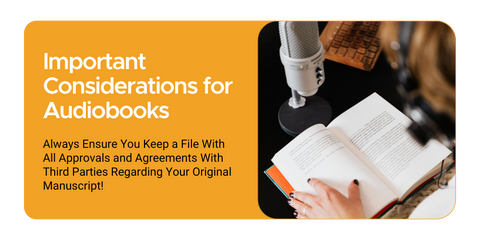 Important Considerations for Audiobooks